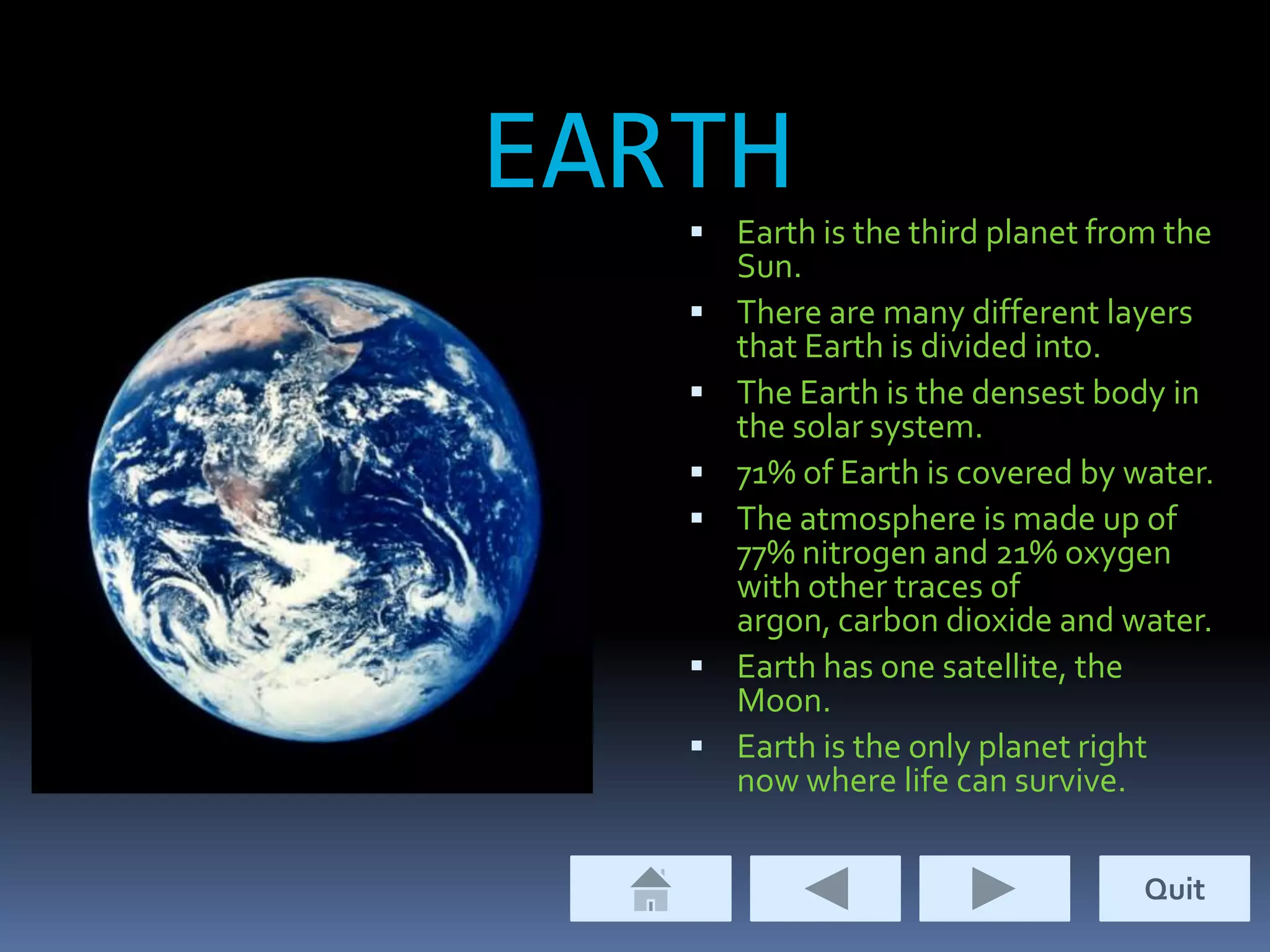 Solar System Power Point