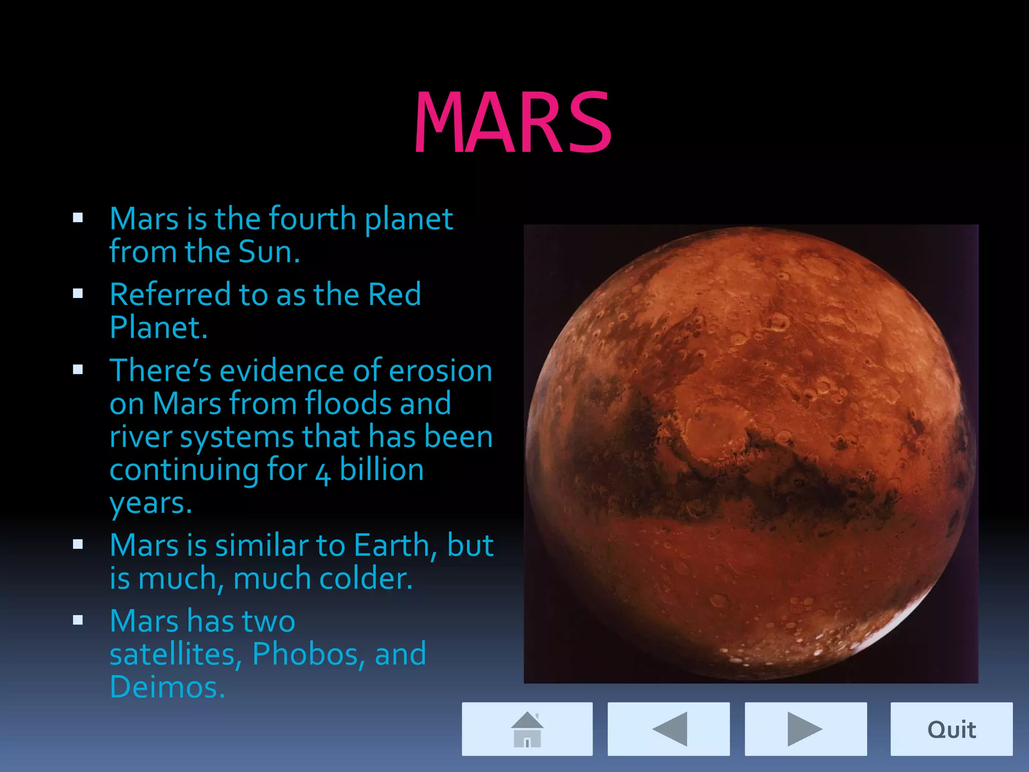 Solar System Power Point