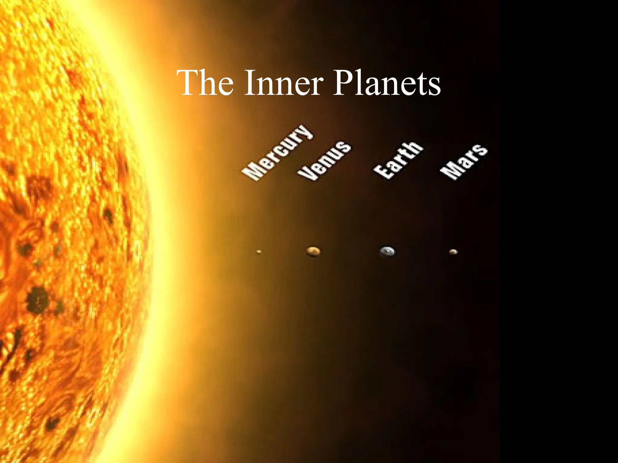 The Inner Planets
 