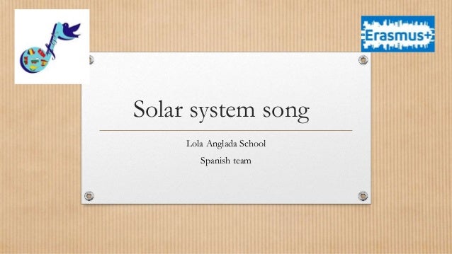 Solar System Song 6th Graders