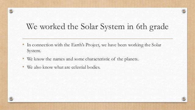 Solar System Song 6th Graders
