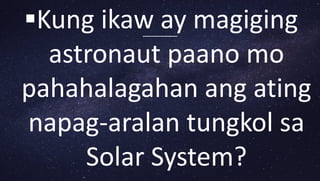 Solar system tv | PPTX