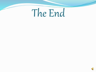 The End
 