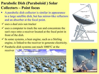 Parabolic Disc Solar thermal engineeirng chap 4 | PDF