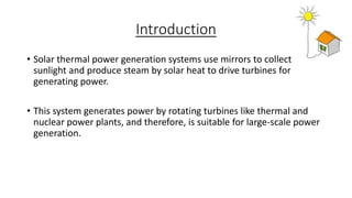 Solar Thermal Power | PPT