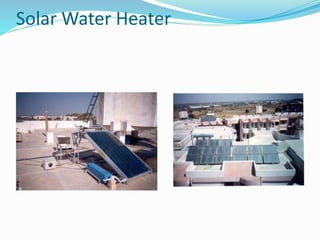Solar Water Heater
 