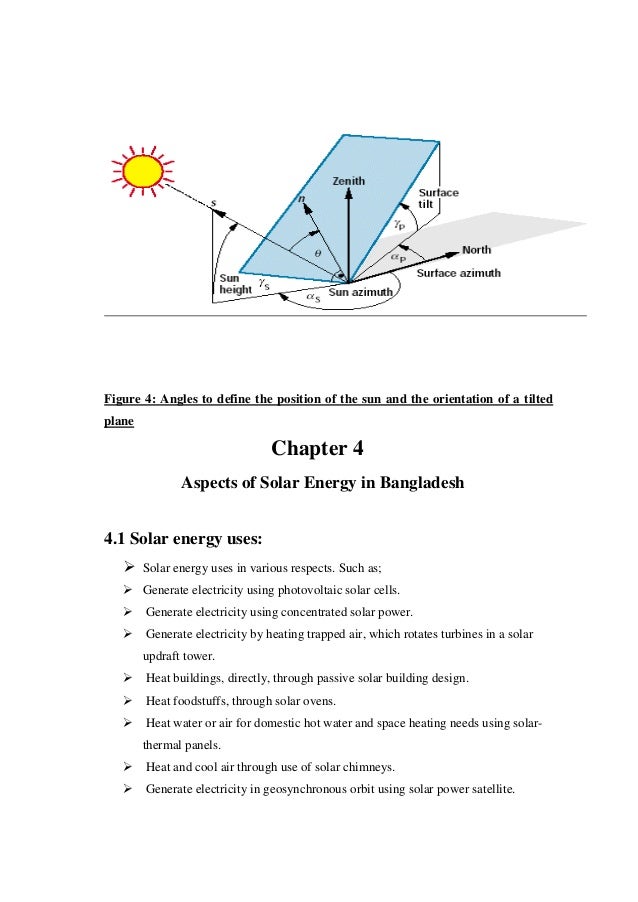 Solar energy power college dissertation term paper