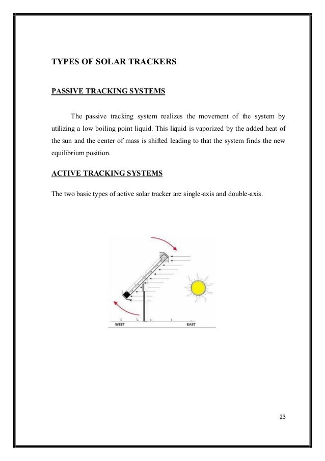 Dual Axis Solar Tracker Using Ldr As A Sensor