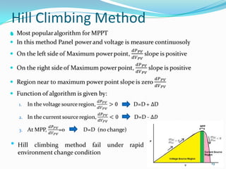 Hill Climbing Method


•

Hill climbing method fail
environment change condition

under rapid
19

 