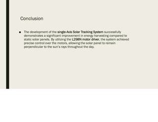 solar tracking system on the Single axis with motor controlar(1).PDF