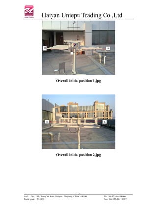 Solar tracking system installation manual | PDF