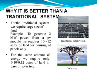 WHY IT IS BETTER THAN A
TRADITIONAL SYSTEM
• Forthe traditional system
we require large size of
land
Example –To generate ...