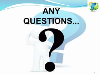 ANY
QUESTIONS...
21
 