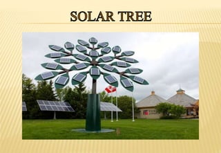 Solar tree ppt | PPTX