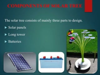 Solar tree seminar ppt | PPTX