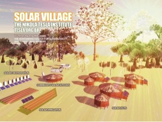Solar village renewable energy solutions for isolated communities