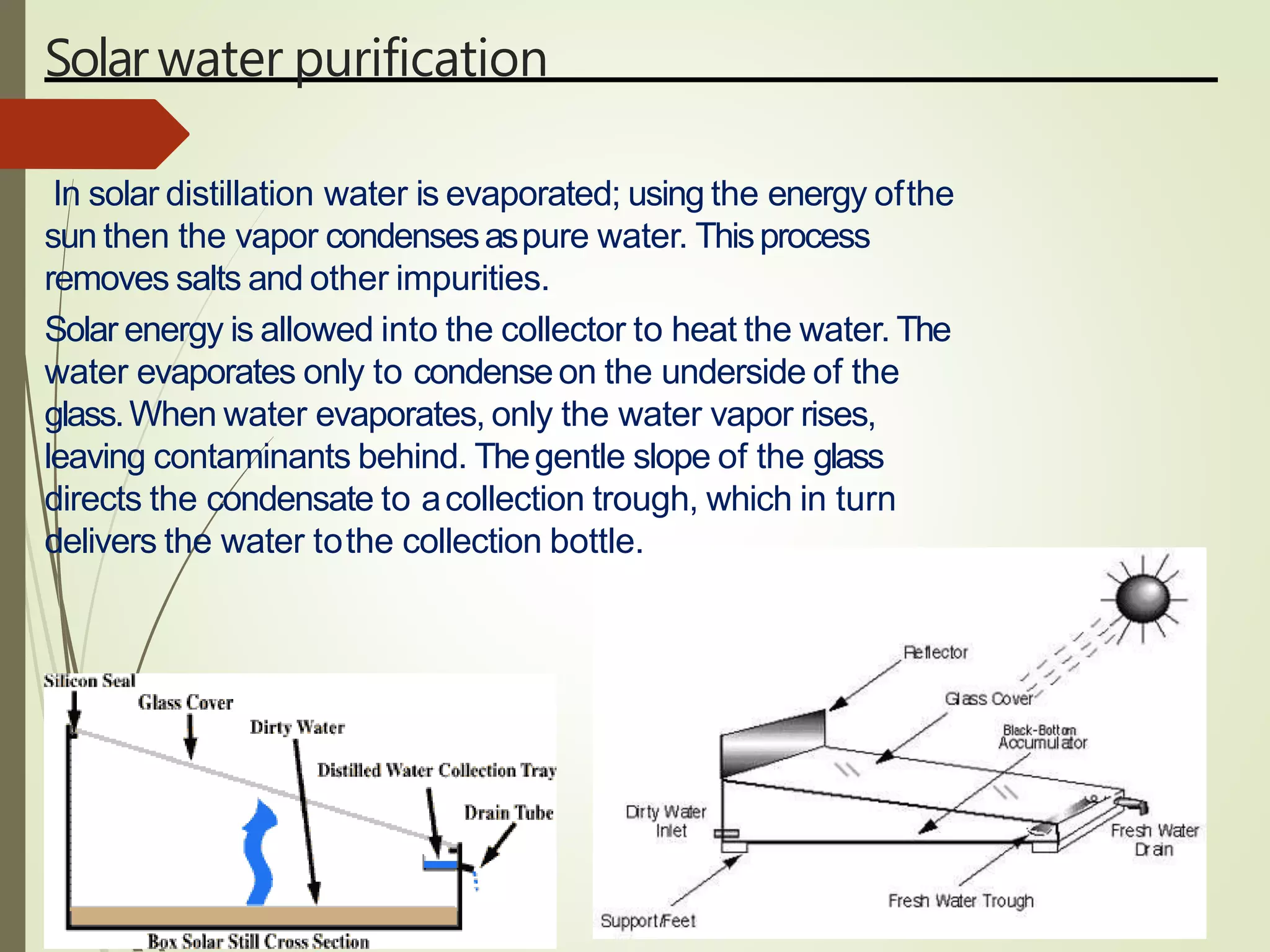 Solar water distillation | PPTX, image size:2048x1536