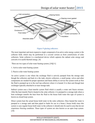 Solar water heater | PDF