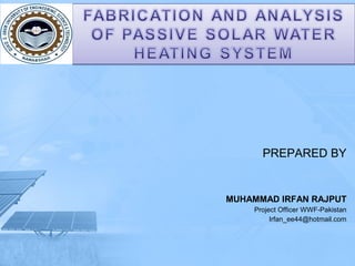 Solar water heating system | PPT