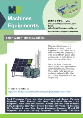 Solar Water Pumps Suppliers.pdf