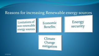 Reasons for increasing Renewable energy sources
17/05/2020
 