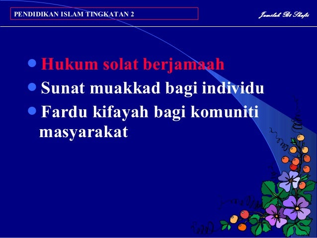 Solat Berjemaah Pengikat Hati