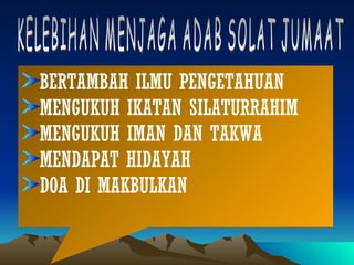 syarat sah solat jumaat