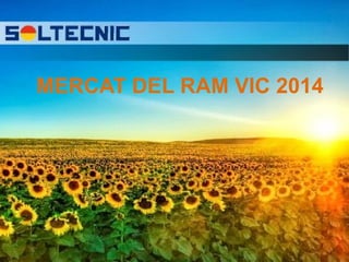 MERCAT DEL RAM VIC 2014
 