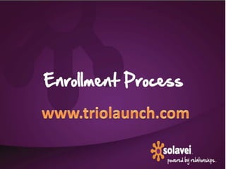 Solavei Enrollment Process