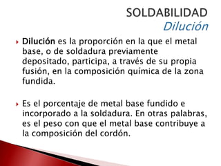 Soldabilidad | PPTX