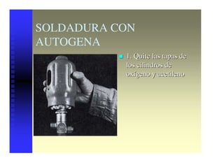 Soldadura con autogena | PDF