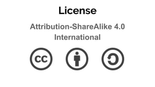 License
Attribution-ShareAlike 4.0
International
 