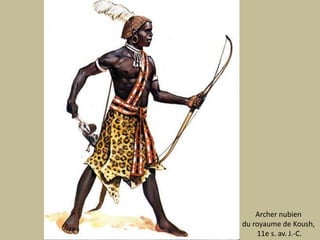 Archer nubiendu royaume de Koush,  11e s. av. J.-C.