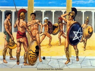 Entraînement des éphèbes