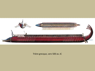 Trière grecque, vers 500 av. JC