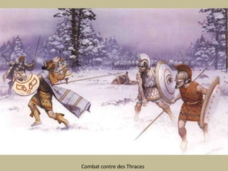 =Combat contre des Thraces
