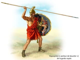 Hypaspiste (« porteur de bouclier ») de la garde royale