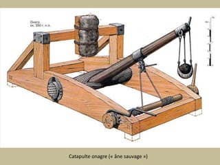 Catapulte onagre (« âne sauvage »)