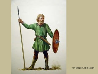 Un thegn Anglo-saxon