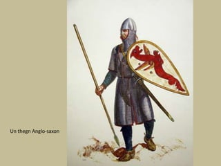 Un thegn Anglo-saxon