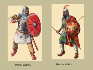 Guerrier bulgareOfficier byzantin