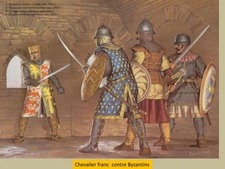 Chevalier franc  contre Byzantins