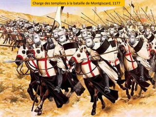 Charge des templiers à la bataille de Montgiscard, 1177