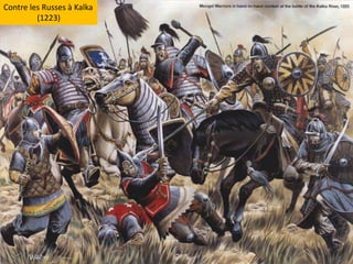 Contre les Russes à Kalka(1223)