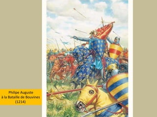 PhilipeAugusteà la Bataille de Bouvines(1214) 
