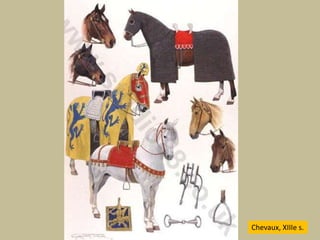 Chevaux, XIIIe s.