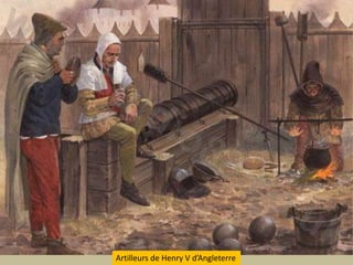 Artilleurs de Henry V d’Angleterre