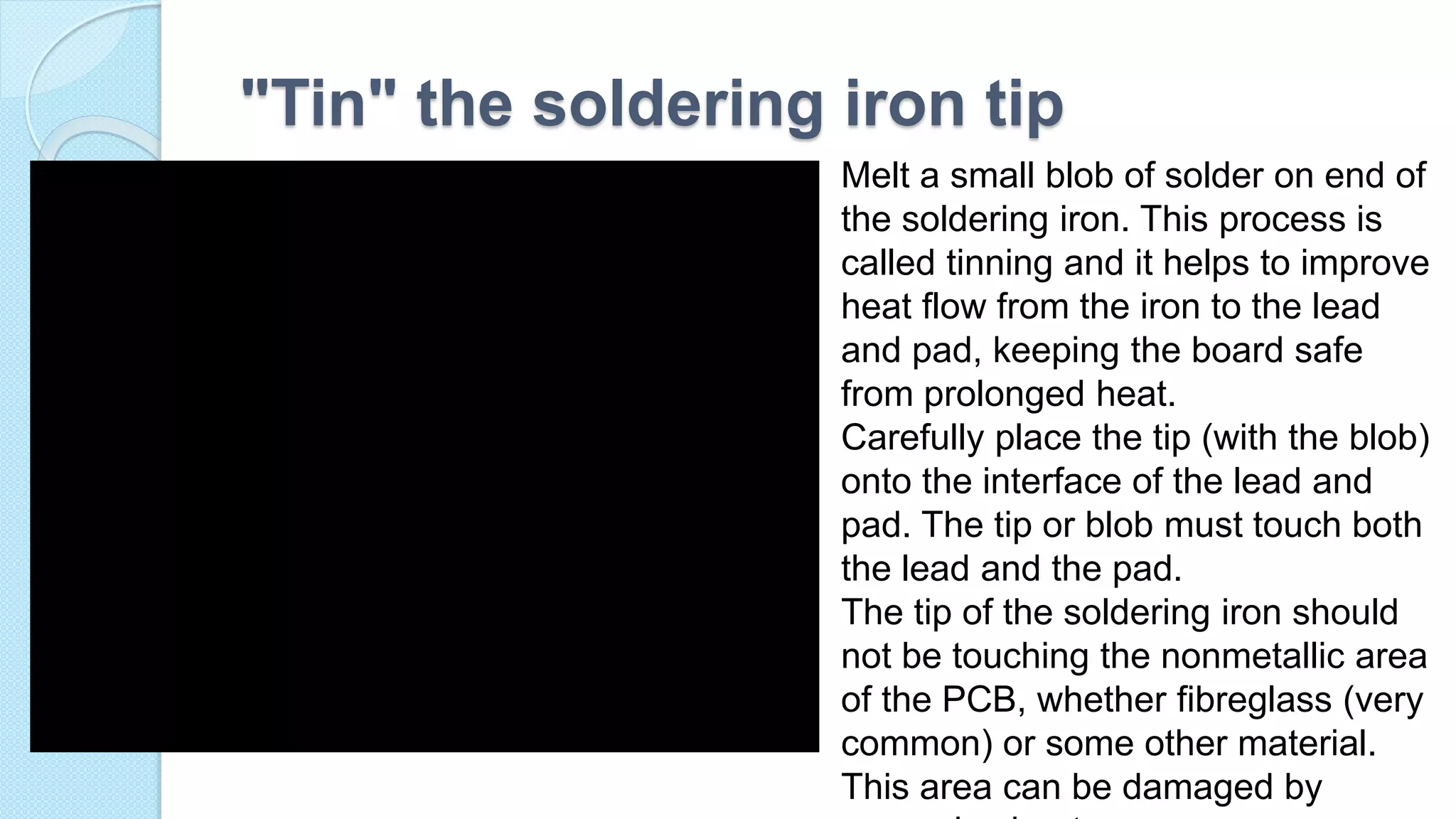 Soldering and desoldering electronic components | PPTX
