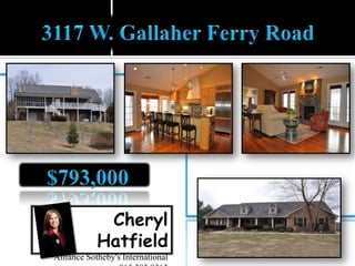 4228 Inisbrook$137,900 Margaret ShortColdwell Banker Wallace & Wallace 865-693-1111