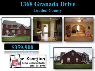 2211ArgonneBlount County$249,900  Julie ReynoldsSlyman Real Estate865-862-6161